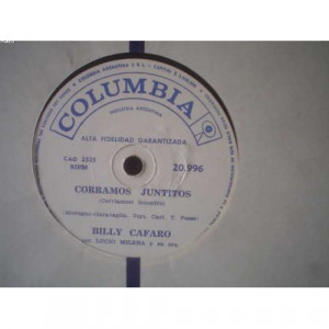 BILLY CAFARO - CORRAMOS JUNTITOS - 78 - Vinyl - 78