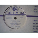 BILLY CAFARO - PRETENDE-AL CAER LA TARDE - 78