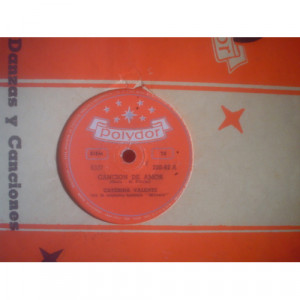 CATERINA VALENTE - CANCION DE AMOR--OHO-AHA - 78 - Vinyl - 78