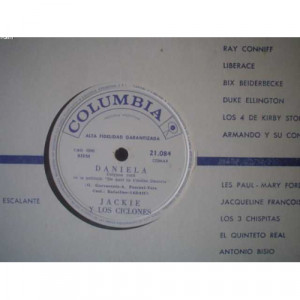 JACKIE Y CICLONES - DANIELA-CORRE GONHSALES - 78 - Vinyl - 78