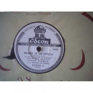 OSCAR ALEMAN - BAILANDO EN UNA ESTRELLA-TE PA - 78 - Vinyl - 78