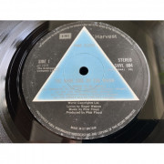 Pink Floyd Dark Side of the Moon UK 1St Press SOLID BLUE TRI