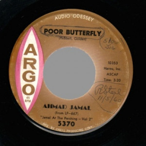 Ahmad Jamal - Billy Boy / Poor Butterfly - 45 - Vinyl - 45''
