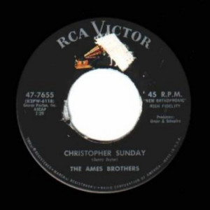 Ames Brothers - China Doll / Chistopher Sunday - 45 - Vinyl - 45''