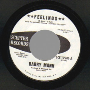 Barry Mann - Feelings / Let Me Stay With You - 45 - Vinyl - 45''
