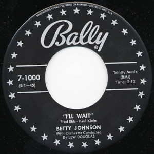 Betty Johnson - I'll Wait / Please Tell Me Why - 45 - Vinyl - 45''