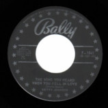 Betty Johnson - I'm Beginning To Wonder / Song You Heard When We Fell In Love - 45