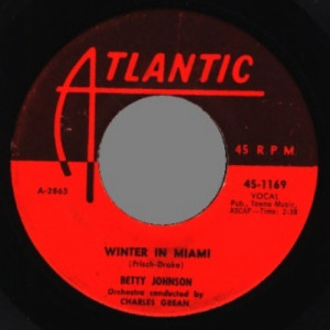 Betty Johnson - The Little Blue Man / Winter In Miami - 45 - Vinyl - 45''