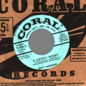 Betty Madigan - A Lovely Night / True Love Gone - 45 - Vinyl - 45''