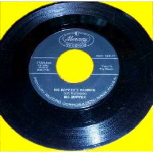 Big Bopper - Big Bopper's Wedding / Little Red Riding Hood - 45 - Vinyl - 45''