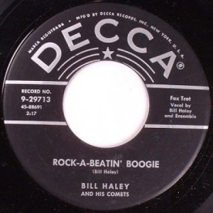 Bill Haley & His Comets - Rock A Beatin Boogie / Burn That Candle - 45 - Vinyl - 45''