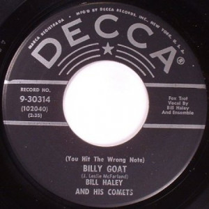 Bill Haley - Rockin' Rollin' Rover / You Hit The Wrong Note Billy Goat - 45 - Vinyl - 45''