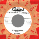 Bill Lowery - Singin' Camp Meetin' Style / The Old Family Bible - 45