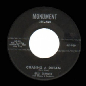 Billy Grammer - Chasing A Dream / Gotta Travel On - 45 - Vinyl - 45''