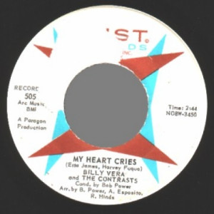 Billy Vera & The Contrasts - My Heart Cries / All My Love - 45 - Vinyl - 45''