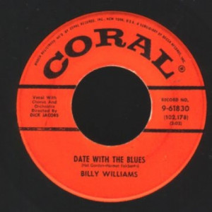 Billy Williams - Date With The Blues / I'm Gonna Sit Right Down - 45 - Vinyl - 45''