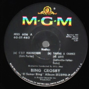 Bing Crosby - C'est Magnifique / Taking A Chance On Love / Ramona / Amapola From El Senor Bing - Vinyl - 45''