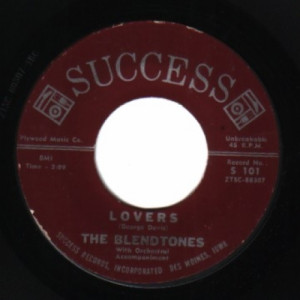 Blendtones - Lovers / Dear Diary - 45 - Vinyl - 45''