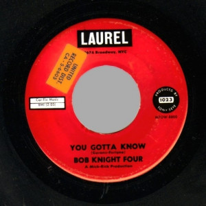Bob Knight Four - You Gotta Know / For Sale - 45 - Vinyl - 45''
