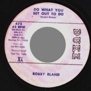 Bobby Bland - Do What You Set Out To Do / Ain't Nothing You Can Do - 45 - Vinyl - 45''