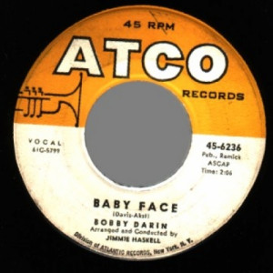 Bobby Darin - Baby Face / You Know How - 45 - Vinyl - 45''