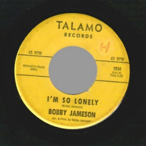 Bobby Jameson - I'm So Lonely / I Wanna Love You - 45 - Vinyl - 45''
