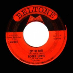 Bobby Lewis - Cry No More / What A Walk - 45 - Vinyl - 45''