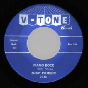 Bobby Peterson - Piano Rock / Irresistible You - 45 - Vinyl - 45''