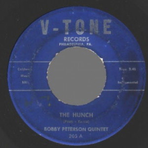 Bobby Peterson Quintet - The Hunch / Love You Pretty Baby - 45 - Vinyl - 45''
