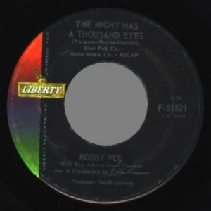 Bobby Vee - Anonymous Phone Call / The Night Has A 1,000 Eyes - 45 - Vinyl - 45''