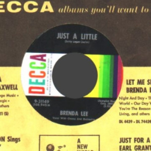 Brenda Lee - I Want To Be Wanted / Just A Little - 45 - Vinyl - 45''