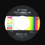 Brenda Lee - My Heart Keeps Hangin' On / Where Love Is - 45