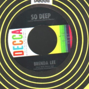 Brenda Lee - So Deep / Break It To Me Gently - 45 - Vinyl - 45''