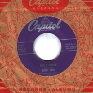 Bunny Paul - Take A Chance / Tell The Man - 45 - Vinyl - 45''
