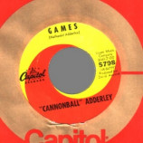 Cannonball Adderley - Games / Mercy, Merc, Mercy - 45