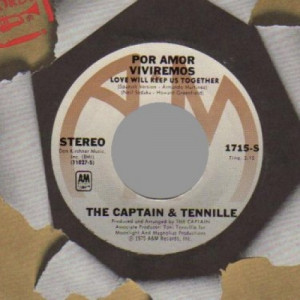 Captain & Tennille - Por Amor Viviremos (love Will Keep Us Together / Broddy Bounce) - 45 - Vinyl - 45''