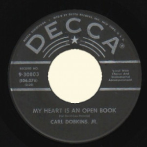 Carl Dobkins,jr. - My Heart Is An Open Book / My Pledge To You - 45 - Vinyl - 45''