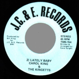 Carol King & The Kingetts - I'm Checking Out / Lately Baby - 45 - Vinyl - 45''