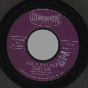 Carole King - He's A Bad Boy / We Grew Up Together - 45 - Vinyl - 45''