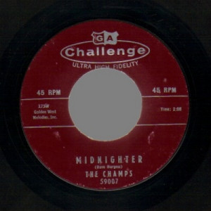 Champs - El Rancho Rock / Midnighter - 45 - Vinyl - 45''