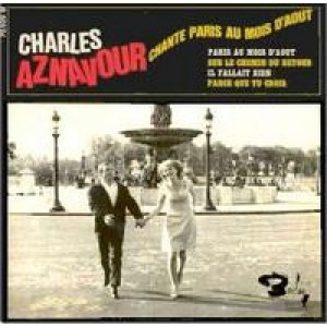 Charles Aznavour - Chante Paris Au Mois D'aout'' - EP - Vinyl - EP