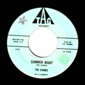 Chimes - Summer Night / Once In A While - 45 - Vinyl - 45''