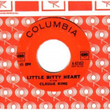 Claude King - Little Bitty Heart / Wolverton Mountain - 45