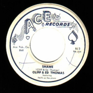 Cliff & Ed Thomas - Do You No Wrong / Shame - 45 - Vinyl - 45''