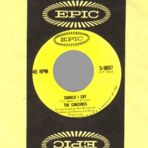 Concords - Should I Cry / It's Our Wedding Day - 45 - Vinyl - 45''