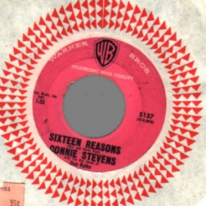 Connie Stevens - Sixteen Reasons / Little Sister - 45 - Vinyl - 45''