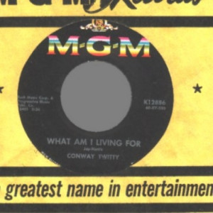 Conway Twitty - The Hurt In My Heart / What Am I Living For - 45 - Vinyl - 45''