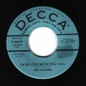 Cousins - Be Nice To Me / I'm In Love With You - 45 - Vinyl - 45''
