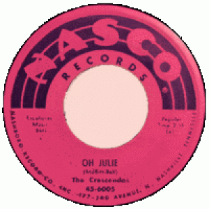 Crescendos - Oh Julie / My Little Girl - 45 - Vinyl - 45''