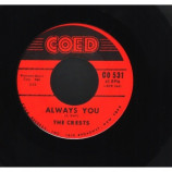 Crests - Always You / Trouble In Paradise - 45